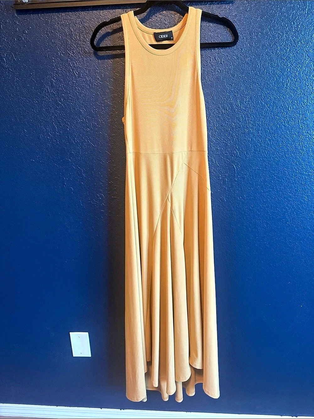 Cider Yellow Maxi Dress Size Medium